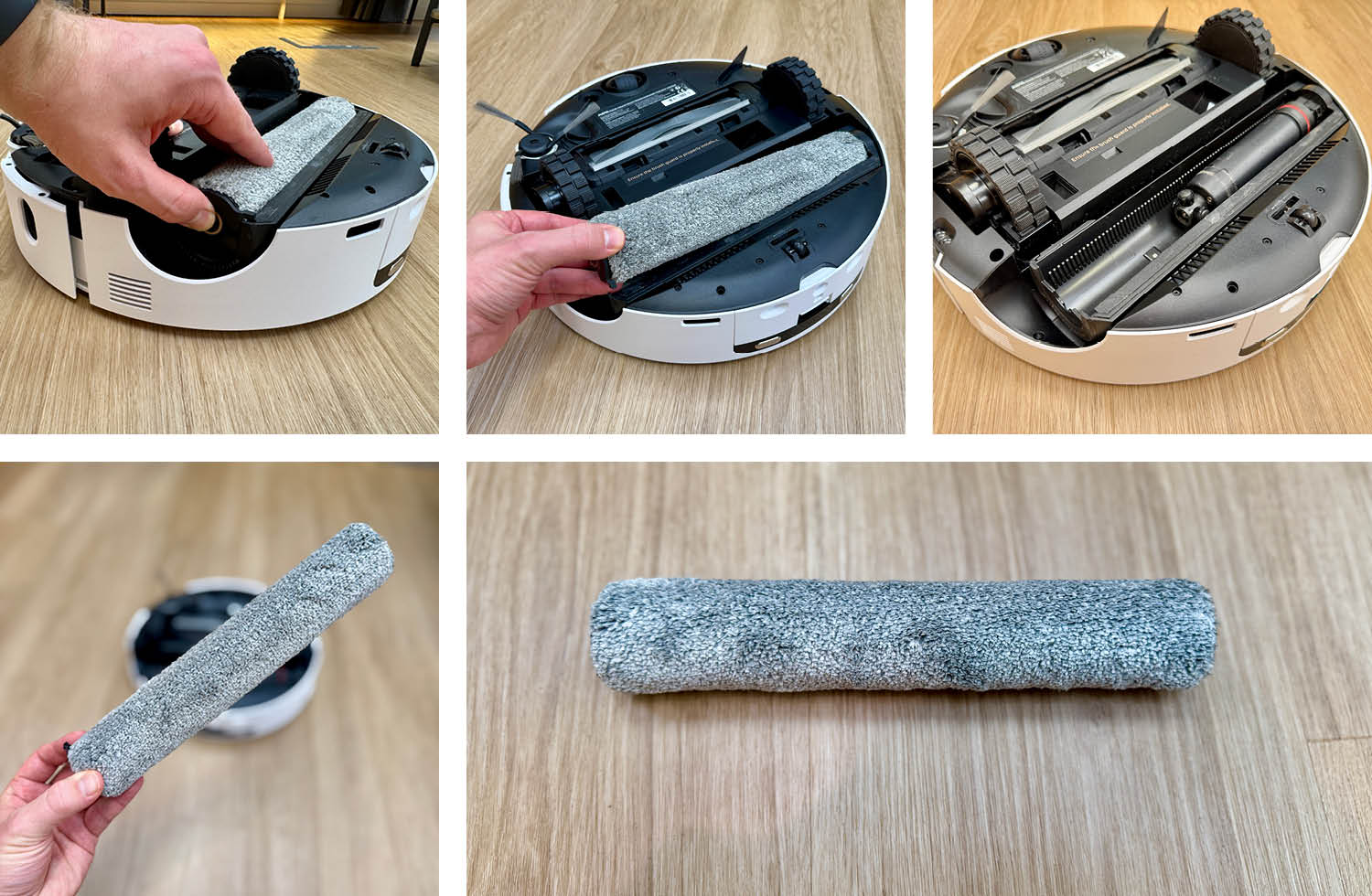 MOVA S70 Roller Wischwalze ausbauen