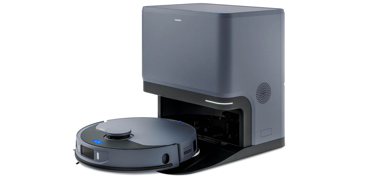 Neuer Saugroboter Medion MD12555