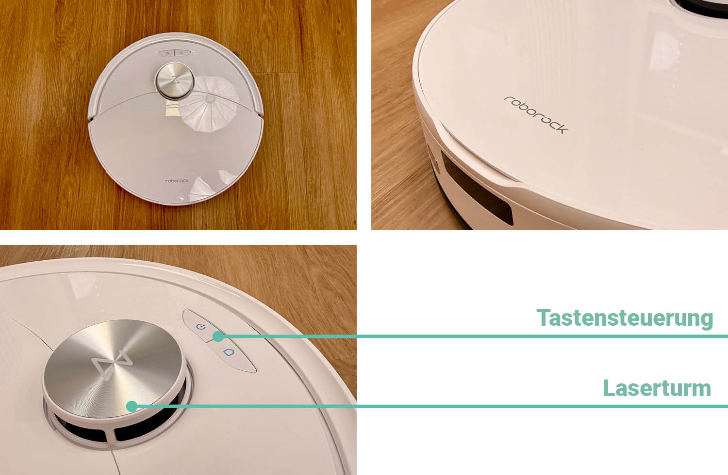 Roborock Q10 S5 Design Oberseite