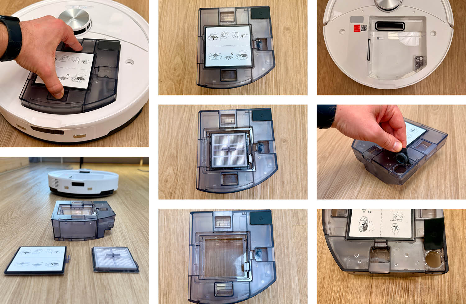 Roborock Q10 S5 Kombitank Wasser Staub