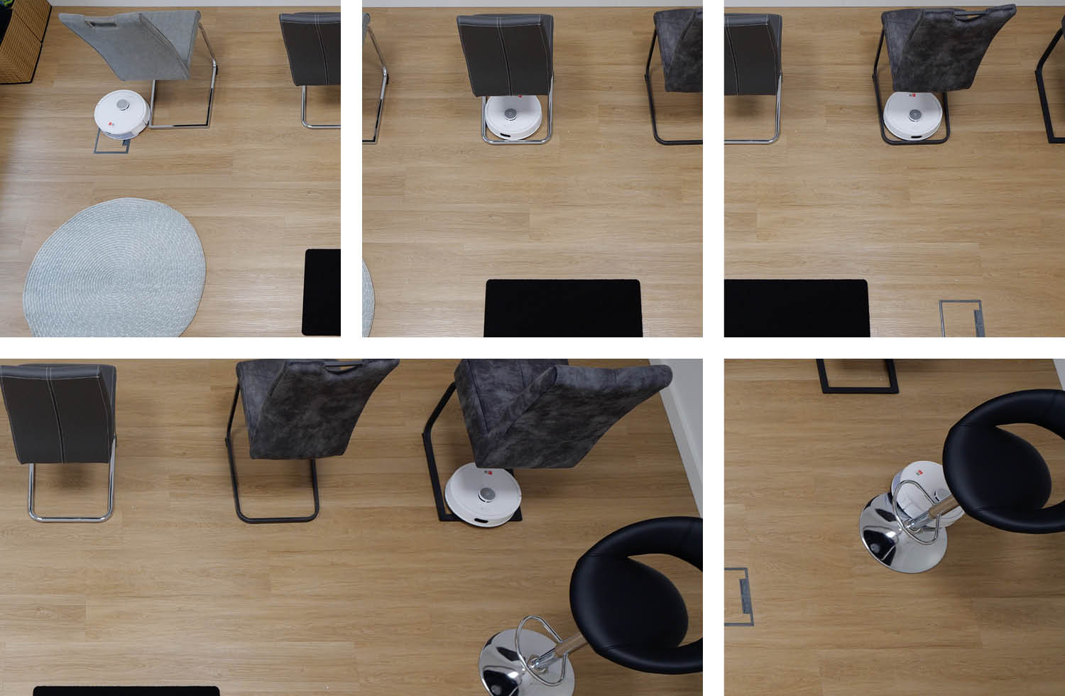 Roborock Q7 L5+ Navigation Praxis Schwingstühle Barhocker