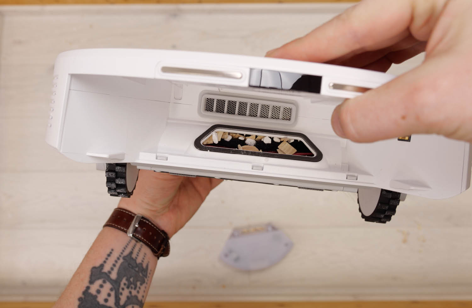 Roborock Q7 L5+ Saugen Laminat nicht geschafft