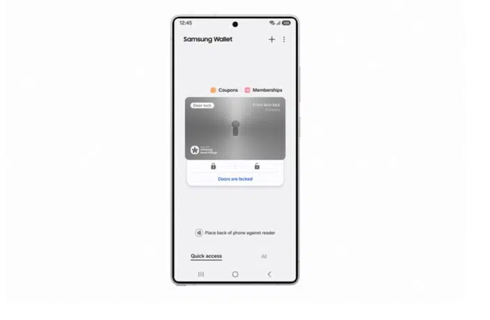 Samsung Wallet startet „Digital Home Key“ für smarte Türschlösser