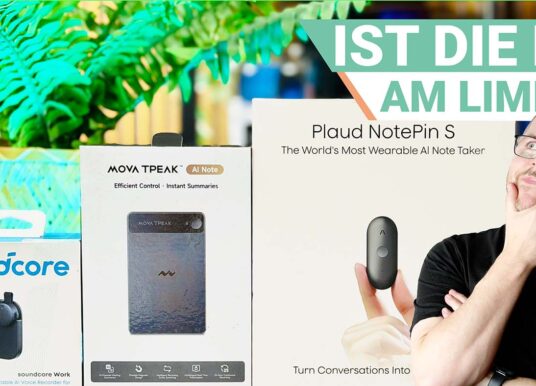 🎥 Nie wieder Notizen schreiben? KI Recorder von Plaud Ai & Co.