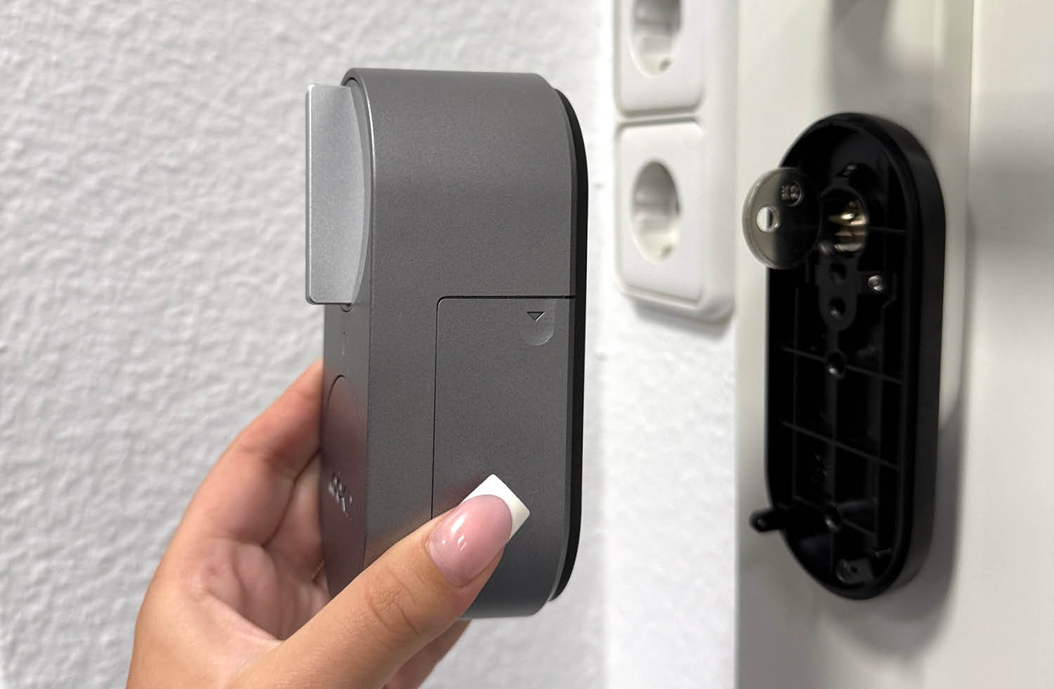 Das wichtigste ist der Schlüssel beim Smart Lock