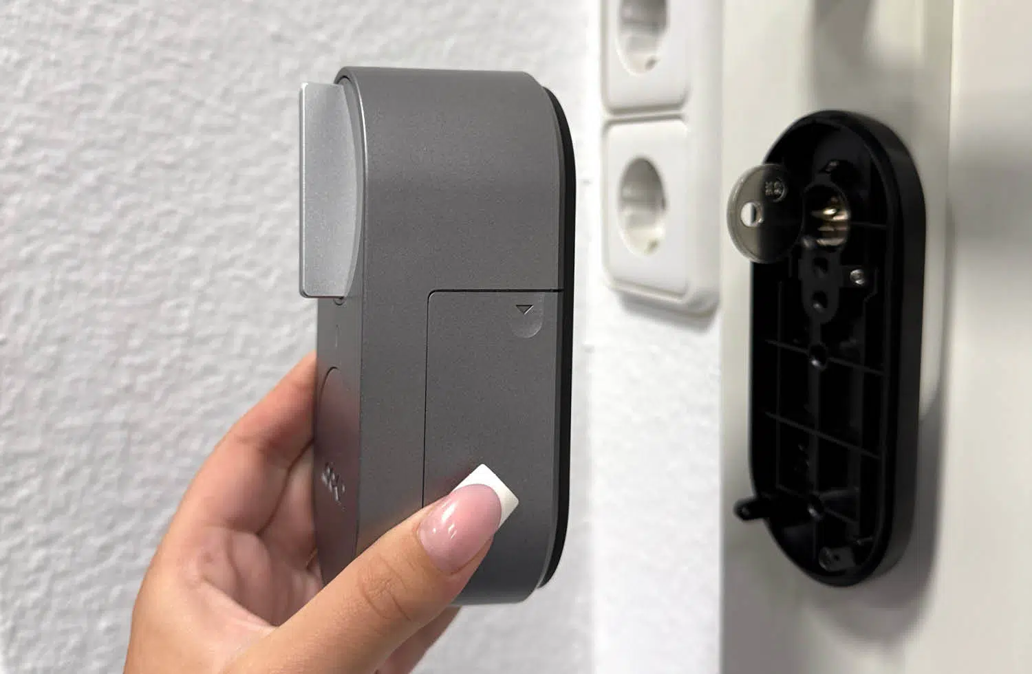 Das wichtigste ist der Schlüssel beim Smart Lock