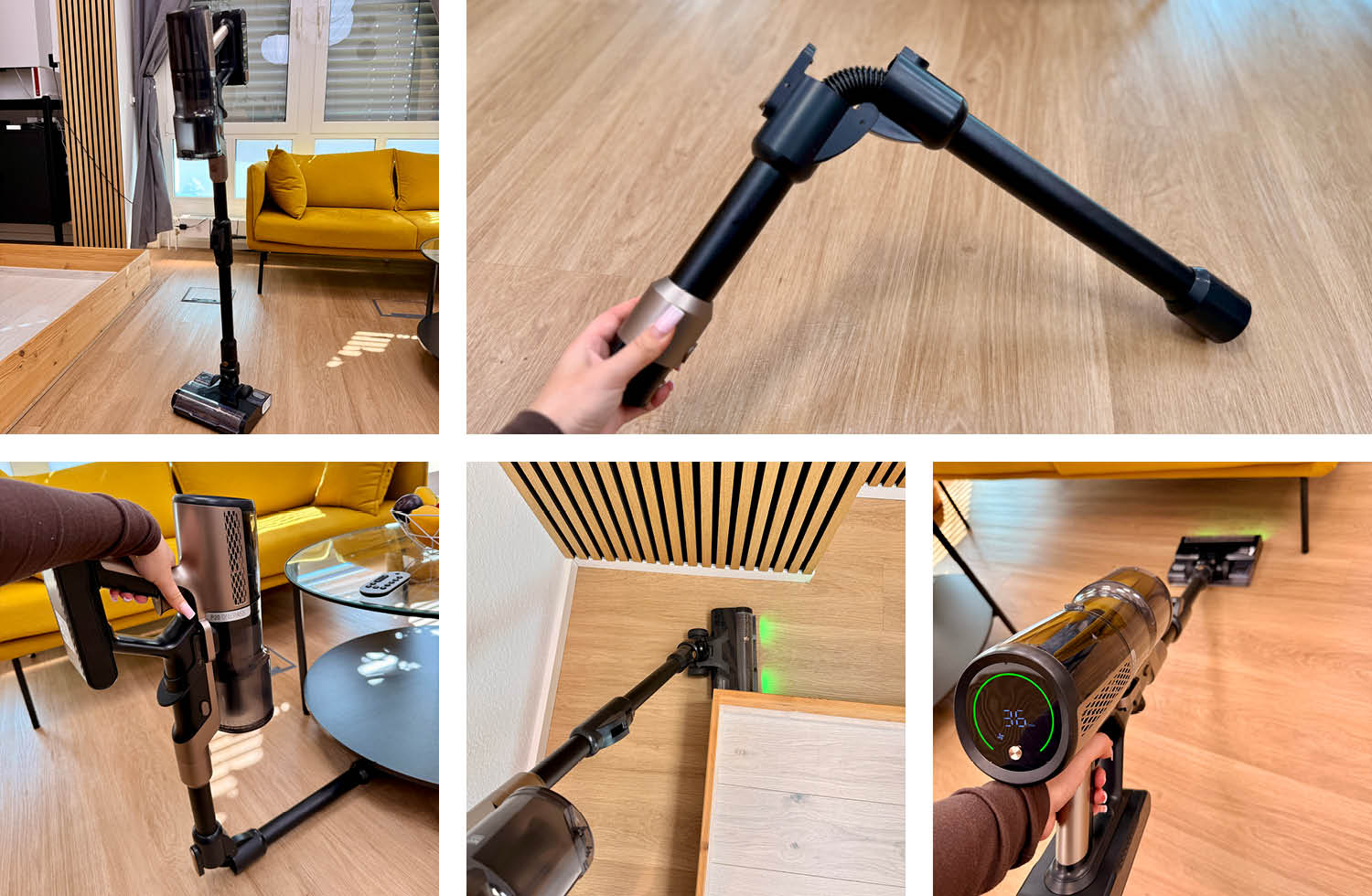 Die Flexibilität des Proscenic P20 OnePass