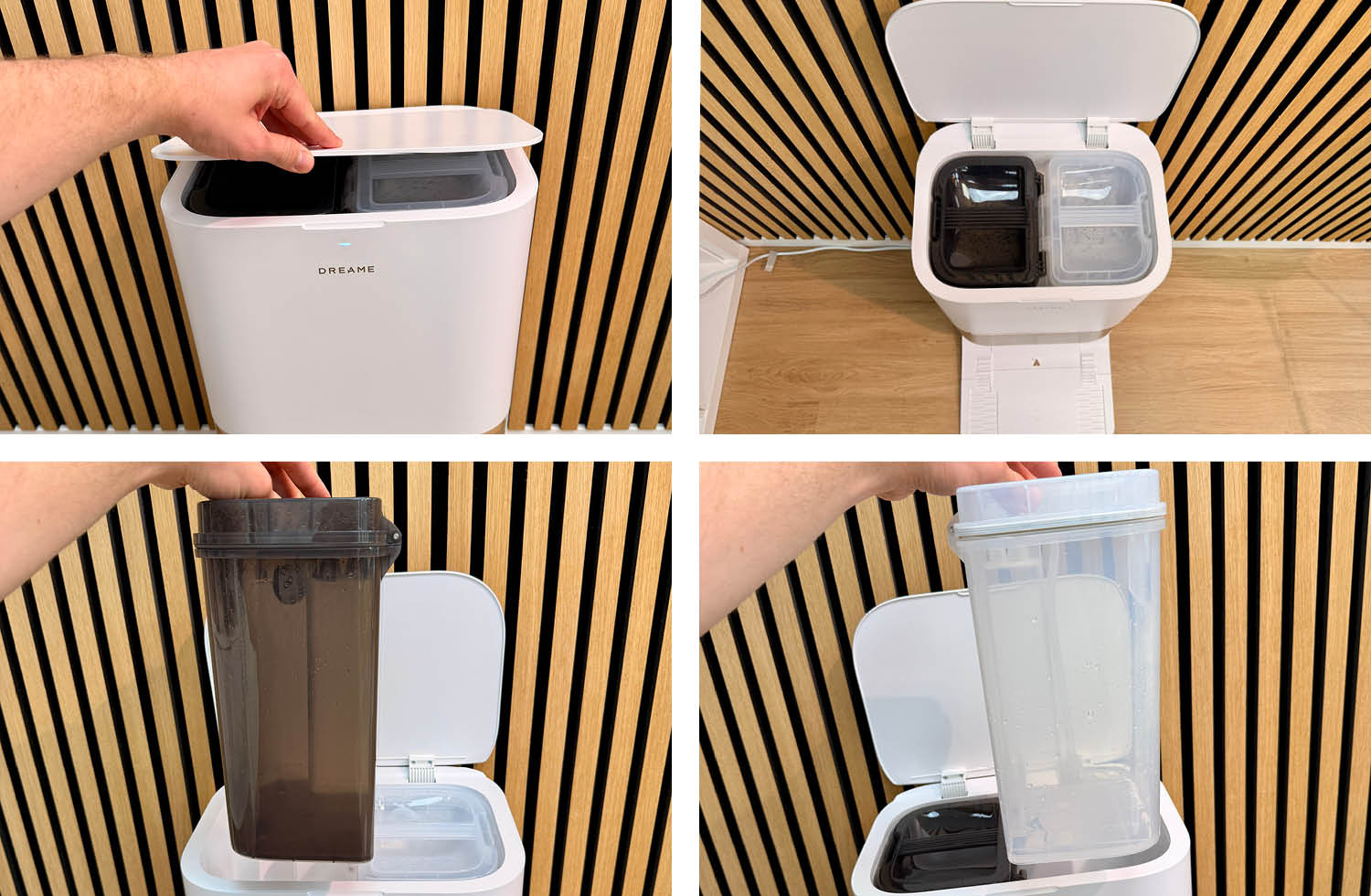 Dreame L50s Pro Ultra Reinigungsstation Wassertanks
