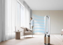 Dyson Find+Follow Purifier Cool PC3 folgt Personen im Raum