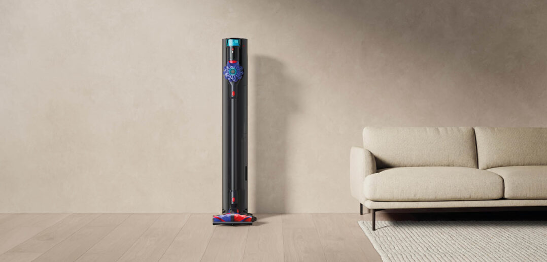 Dyson V10 Konical mit Absaugstation