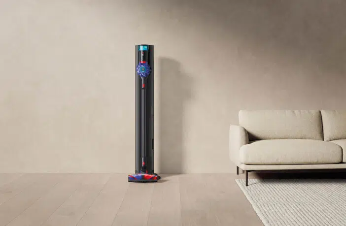 Dyson V10 Konical mit Absaugstation