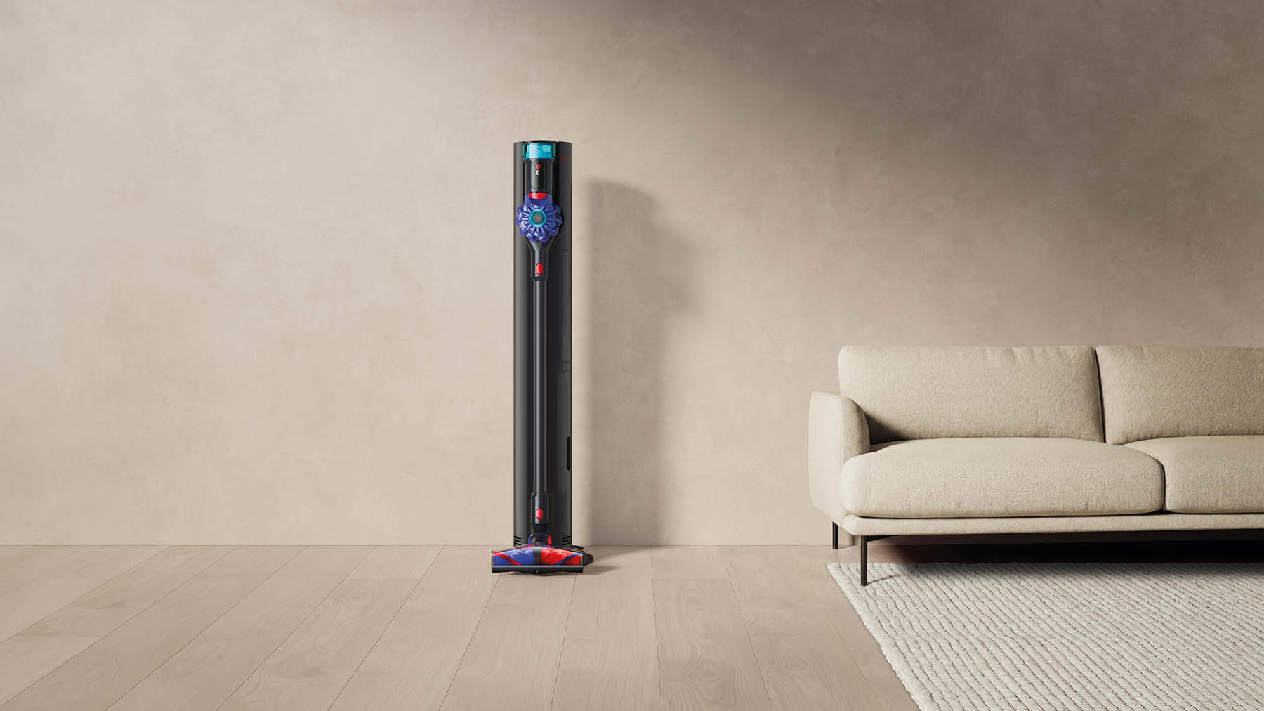 Dyson V10 Konical mit Absaugstation