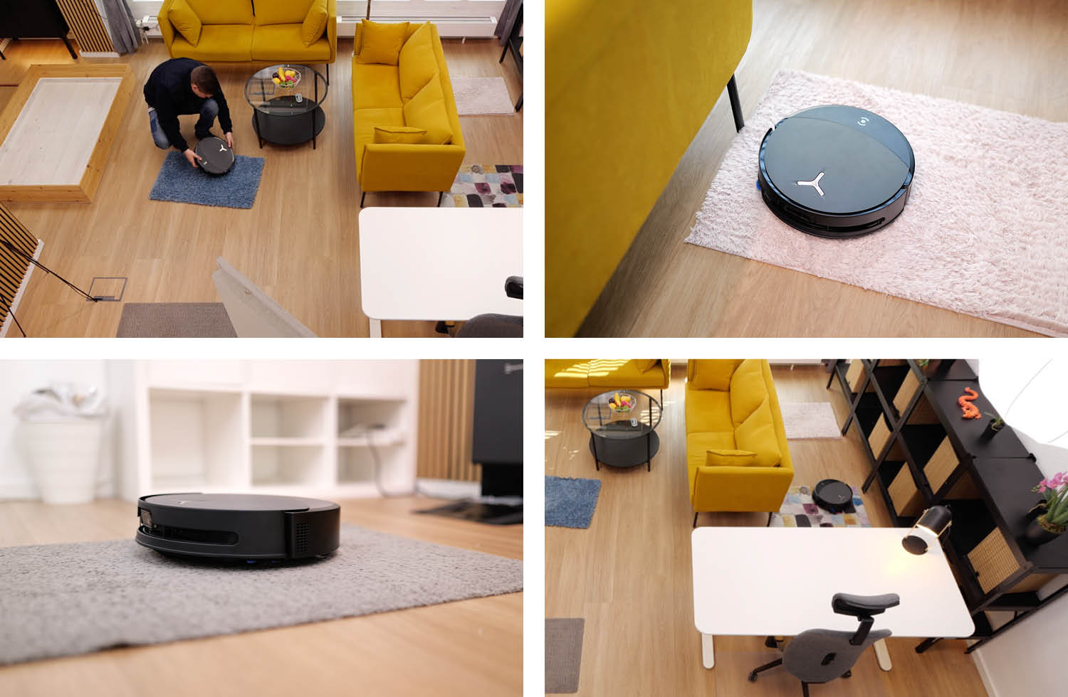 ECOVACS DEEBOT T90 PRO OMNI Navigation Teppich