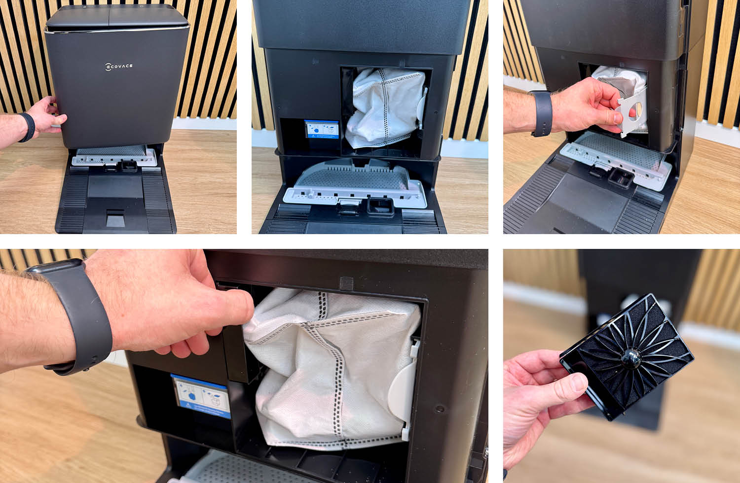 ECOVACS DEEBOT T90 PRO OMNI Reinigungsstation Staubbeutel