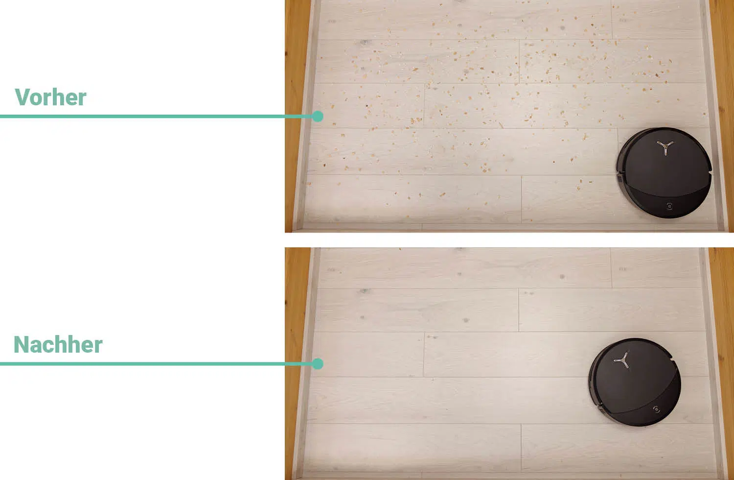 ECOVACS DEEBOT T90 PRO OMNI Saugen Laminat
