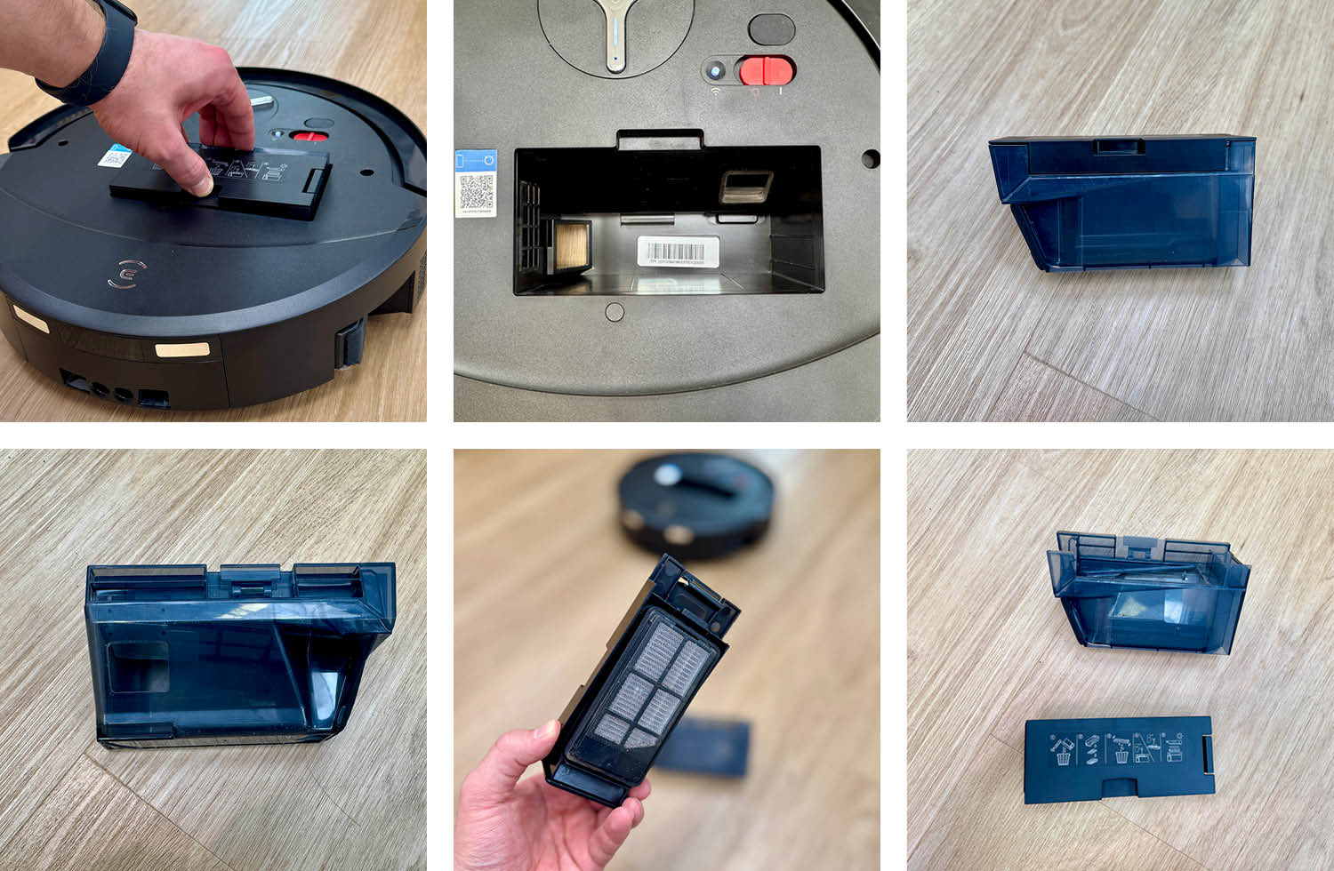 ECOVACS DEEBOT T90 PRO OMNI Staubbehälter