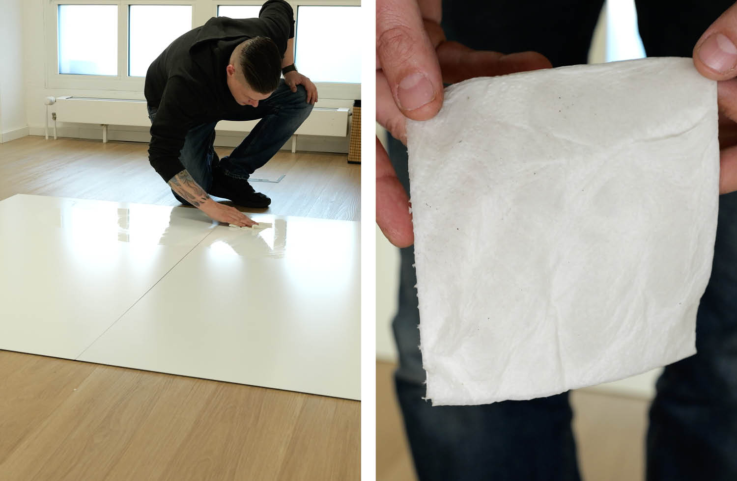 ECOVACS DEEBOT T90 PRO OMNI Wischen Schmutzaufnahme