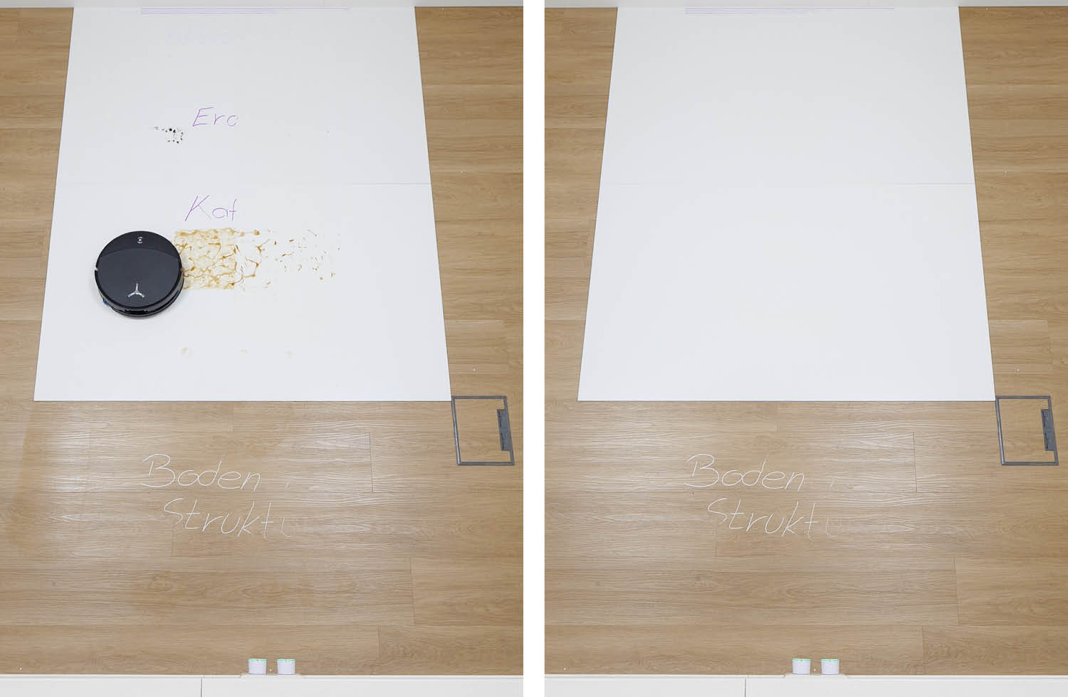 ECOVACS DEEBOT T90 PRO OMNI Wischen nachher