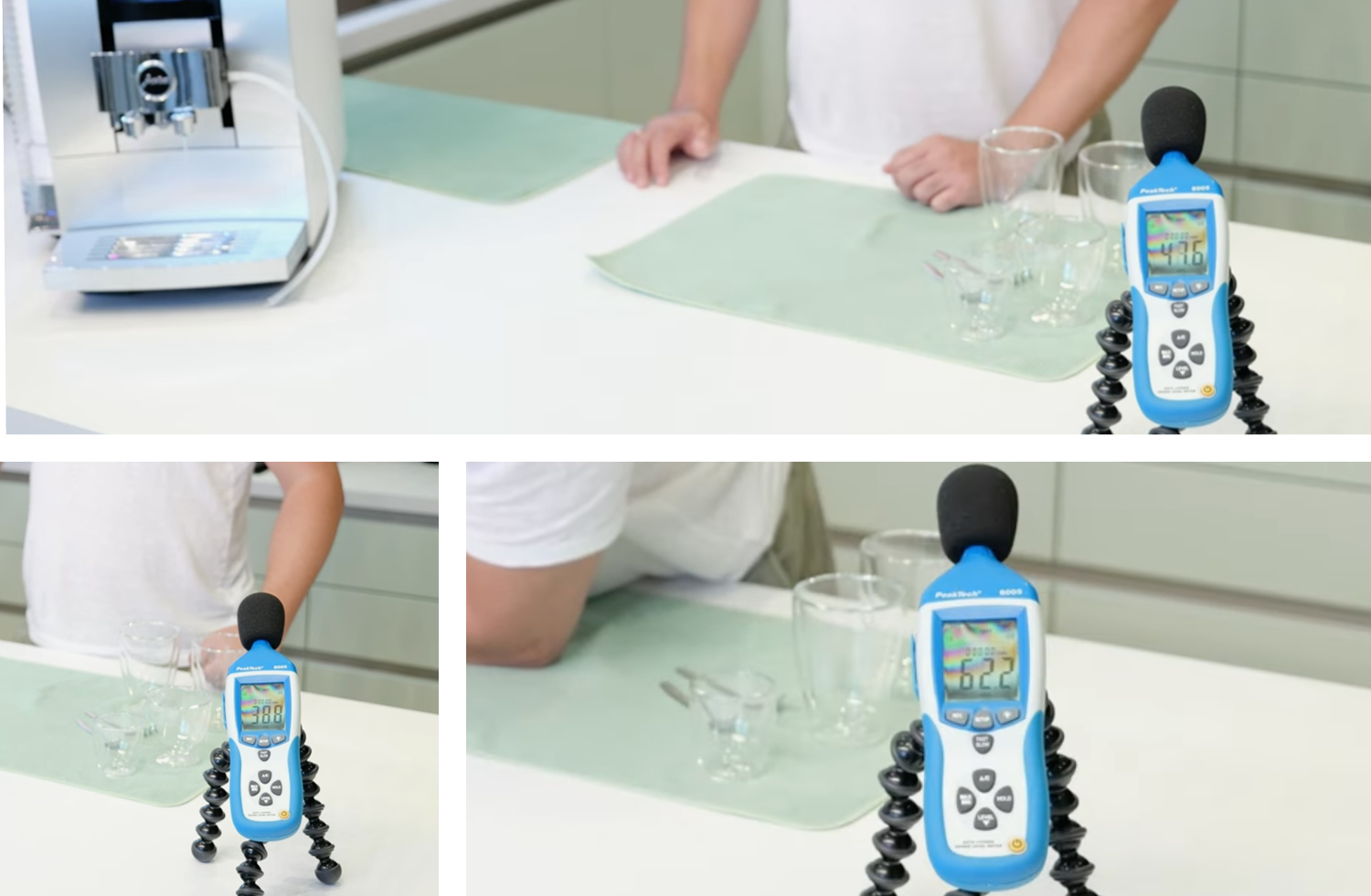 Jura Z10 - Lautstärke