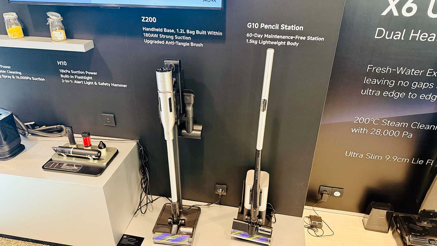 MOVA Z200 und G10 Pencil Station