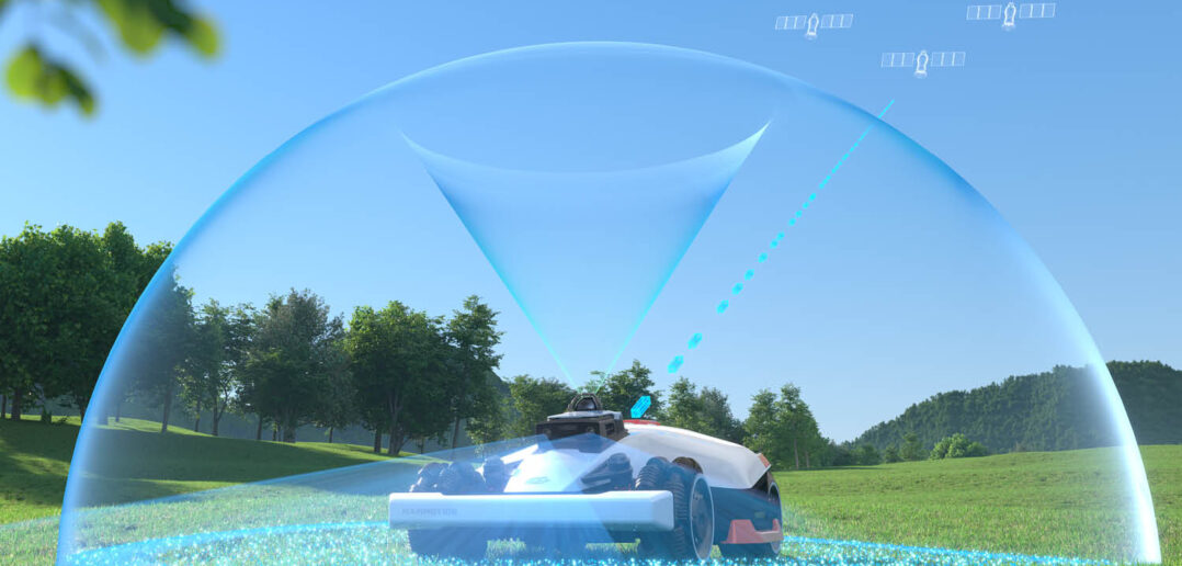 Mähroboter mit Satellit | Was ist das?