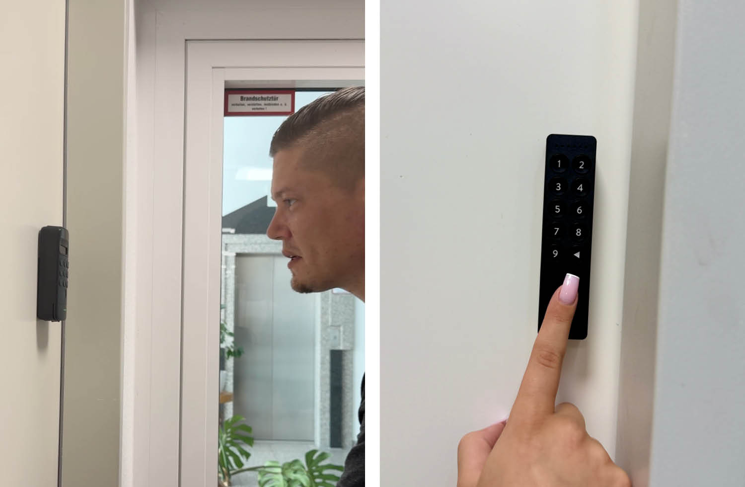 Verschiedene Enstperrmöglichkeiten