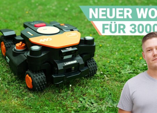 🎥 WORX Landroid Vision Cloud 4WD | TEST | 3.000€ wert?