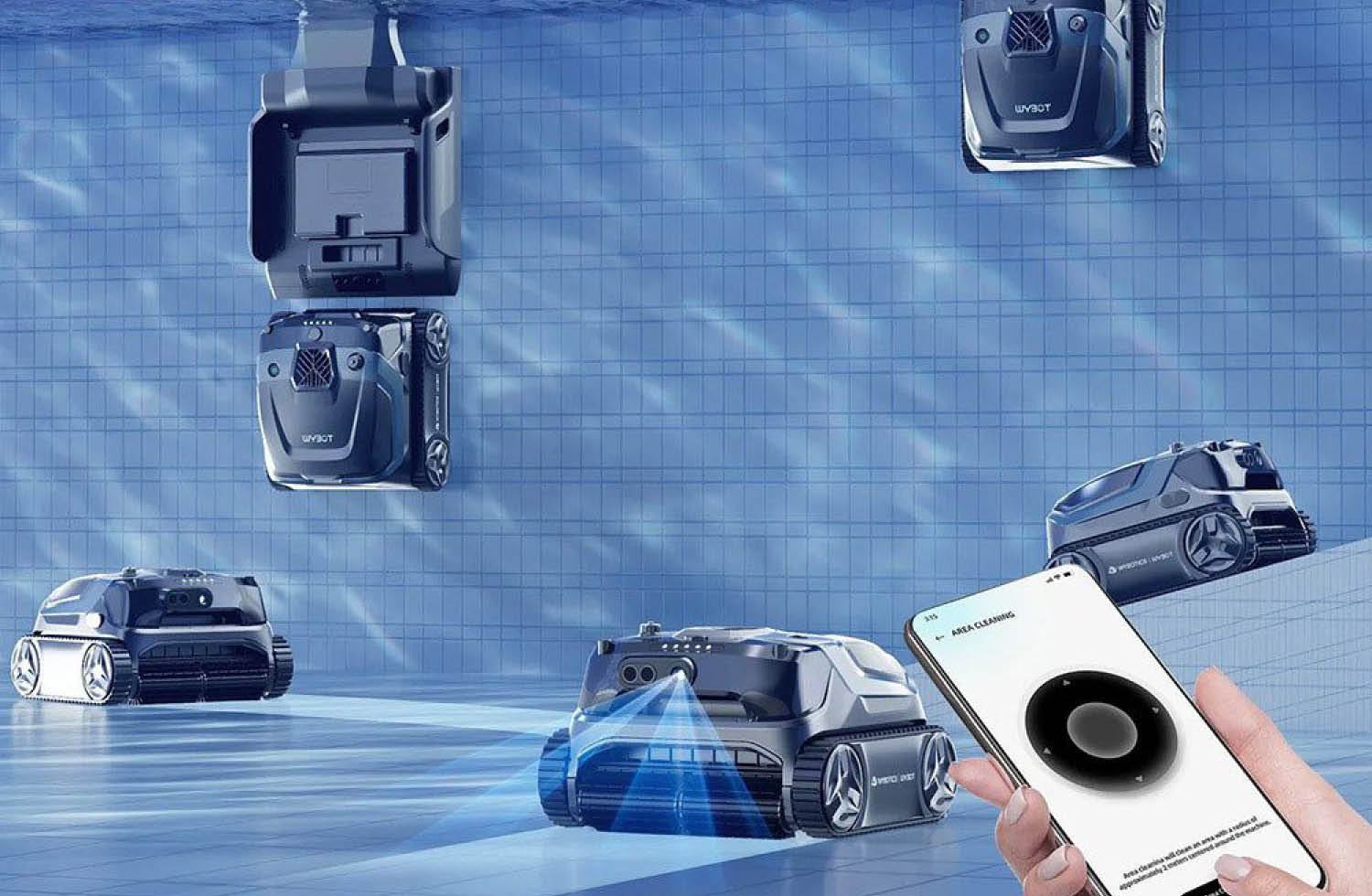 WYBOT S3 Poolroboter Bild 5