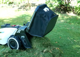Was passiert beim Mähroboter mit dem Gras?