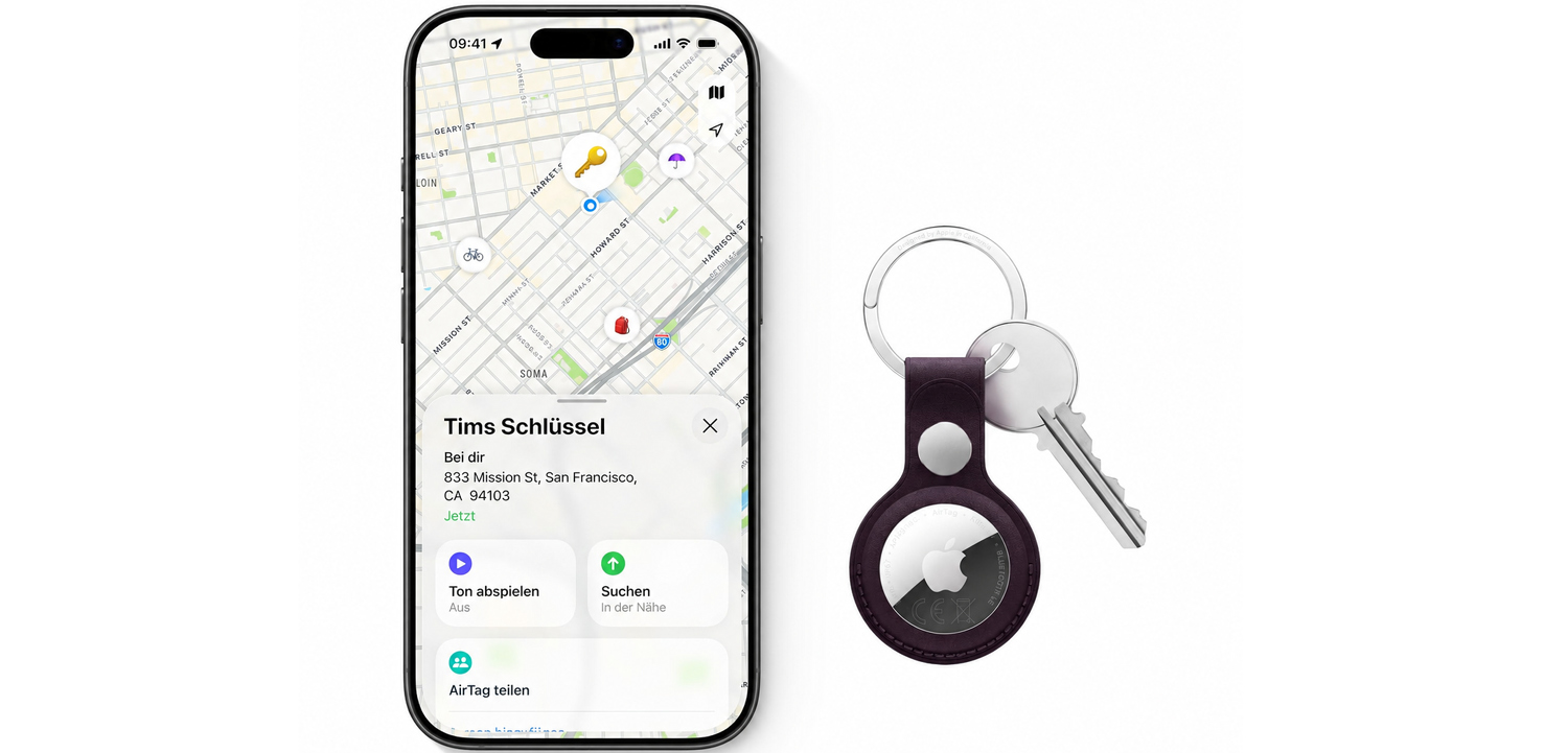 Apple hat eine neue Firmware-Version für den Apple AirTag 2 veröffentlicht. 