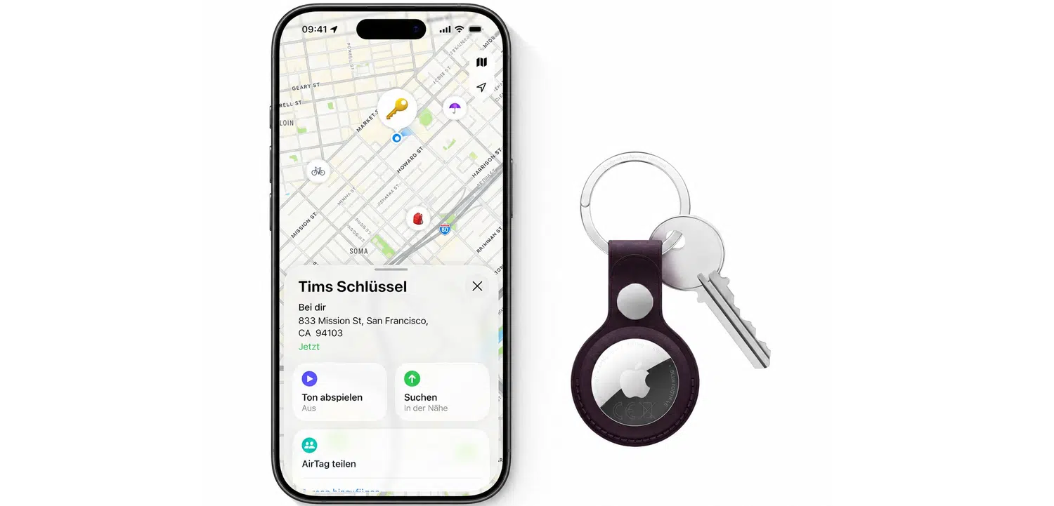 Apple hat eine neue Firmware-Version für den Apple AirTag 2 veröffentlicht. 