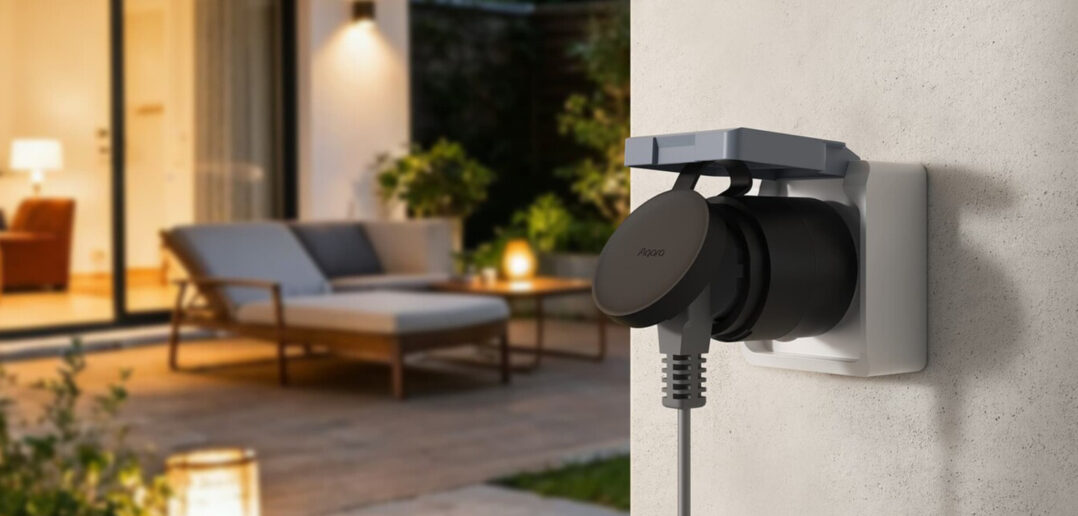 Die Outdoor Plug H2 EU hatte Aqara im letzten Jahr auf der IFA angekündigt. Bei dieser handelt es sich um eine nach IP44 zertifizierte Steckdose für den Außenbereich.