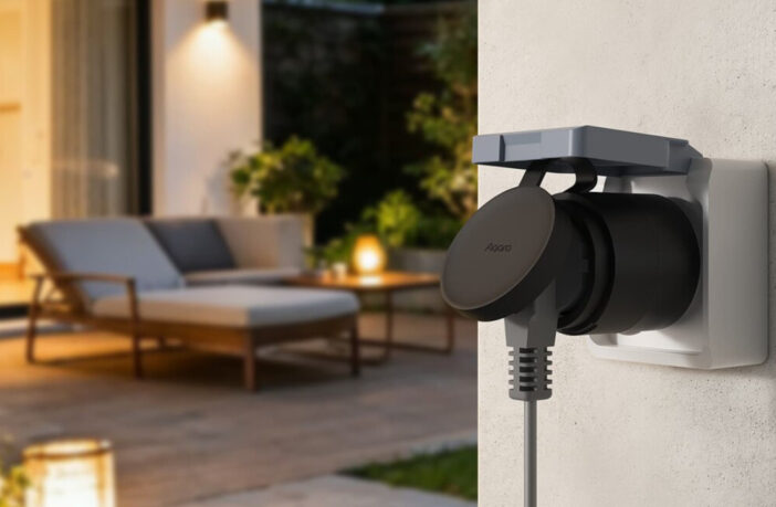 Die Outdoor Plug H2 EU hatte Aqara im letzten Jahr auf der IFA angekündigt. Bei dieser handelt es sich um eine nach IP44 zertifizierte Steckdose für den Außenbereich.