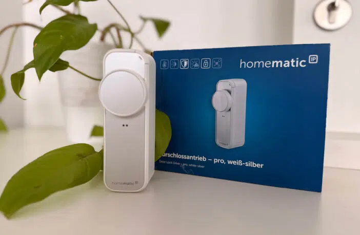 Bei uns im Test Homematic IP Türschlossantrieb Pro