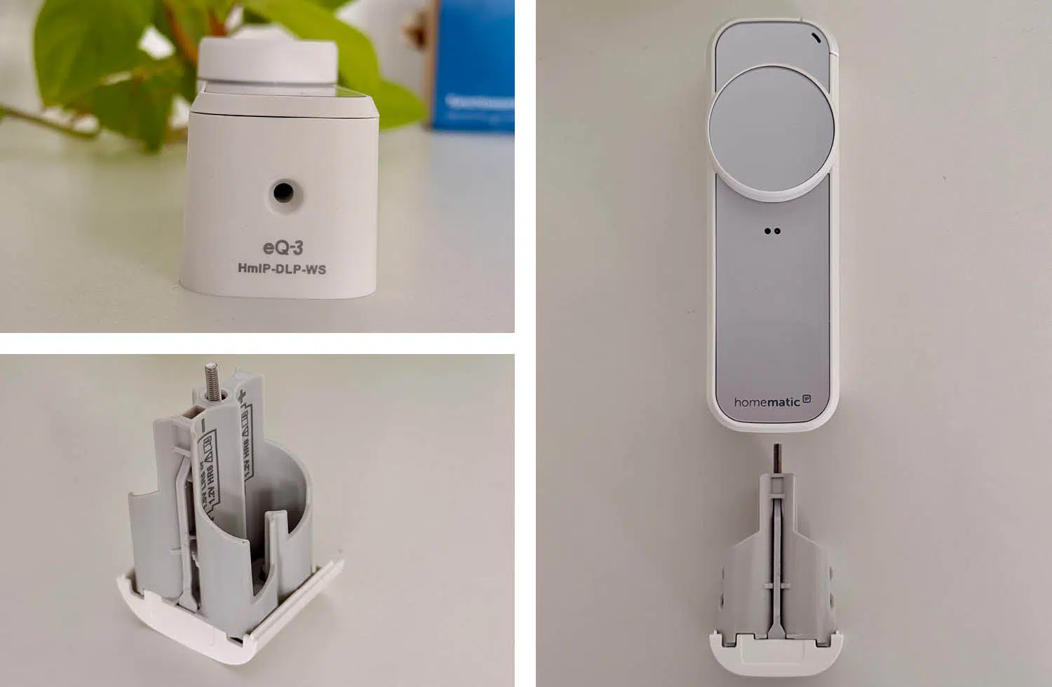 Das Batteriefach des Homematic IP Smart Locks