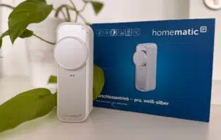 Das Homematic IP Türschlossantrieb Pro bei uns im Test