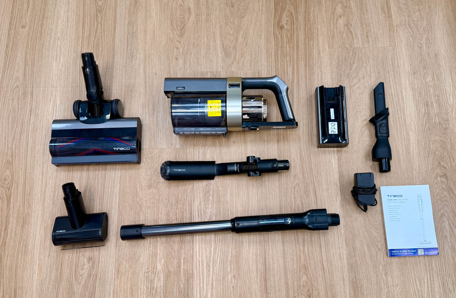 Der Lieferumfang des Tineco PURE ONE A90S