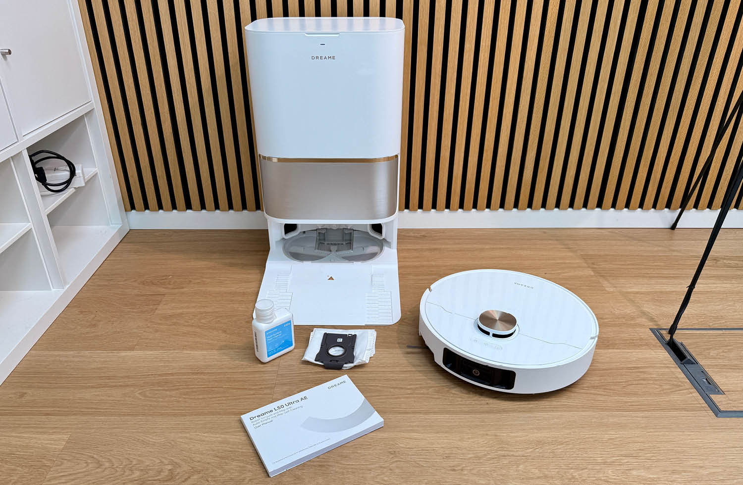 Dreame L50 Ultra AE Test Lieferumfang