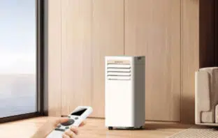 Dreame bringt mit dem P-Wind10 eine mobile Klimaanlage nach Deutschland. Das Gerät kühlt, entfeuchtet und arbeitet auf Wunsch als Ventilator.
