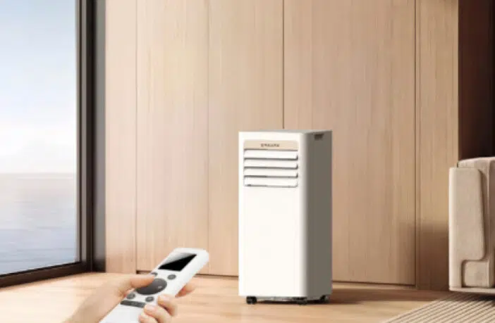 Dreame bringt mit dem P-Wind10 eine mobile Klimaanlage nach Deutschland. Das Gerät kühlt, entfeuchtet und arbeitet auf Wunsch als Ventilator.