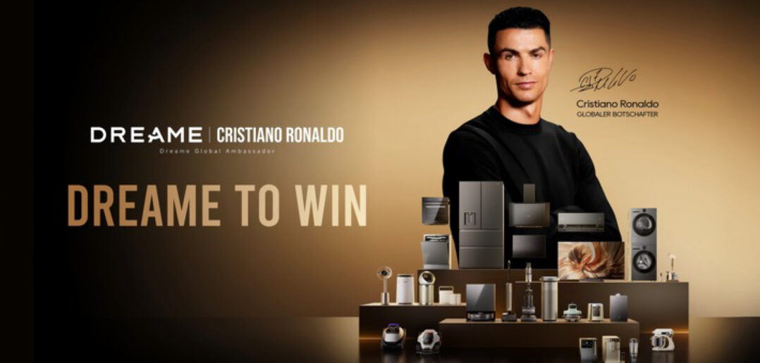 Dreame holt Cristiano Ronaldo als globalen Markenbotschafter