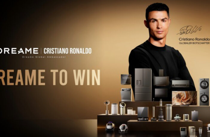 Dreame holt Cristiano Ronaldo als globalen Markenbotschafter