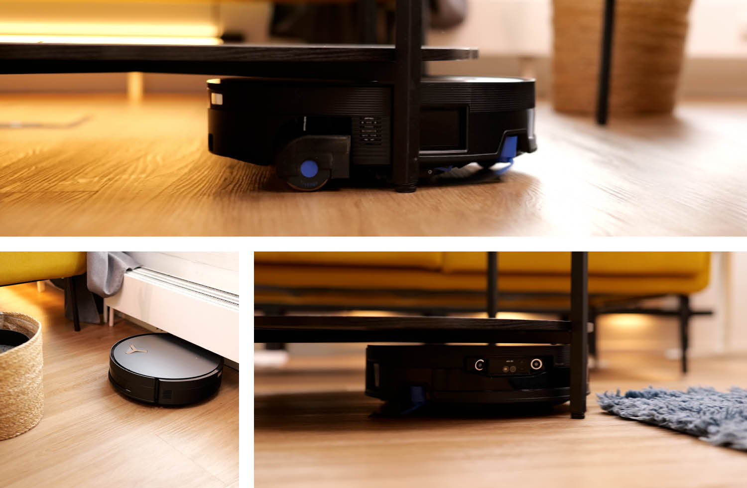 ECOVACS DEEBOT X12 PRO OMNI Navigation Praxis flache Möbel