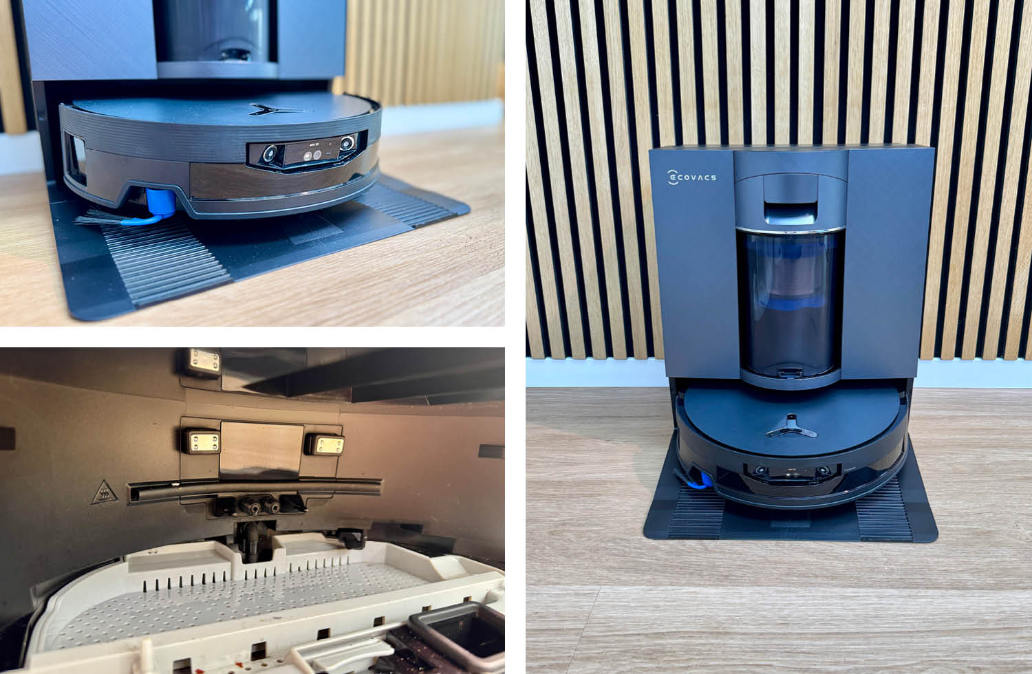 ECOVACS DEEBOT X12 OmniCyclone Reinigungsstation Moppwäsche