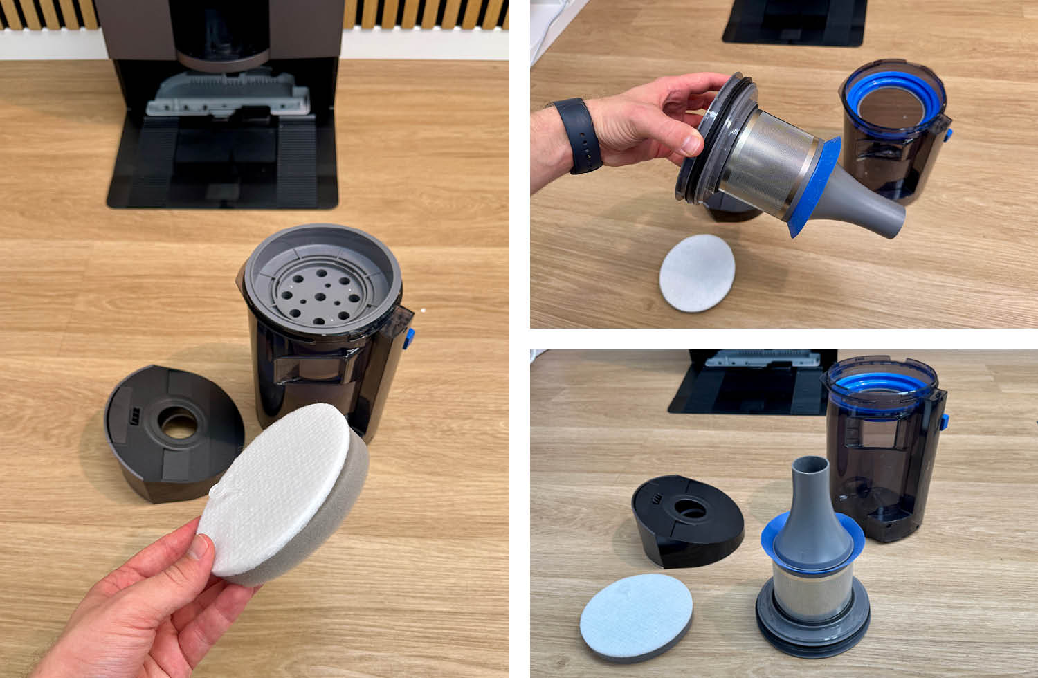 ECOVACS DEEBOT X12 OmniCyclone Reinigungsstation Staubbehälter Filter