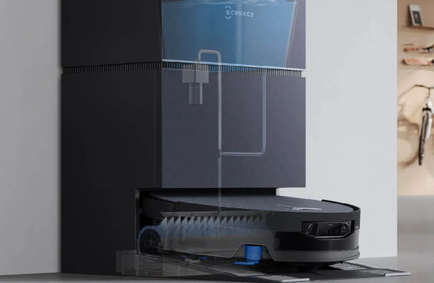 ECOVACS DEEBOT X12 PRO OMNI Reinigungsstation Bild