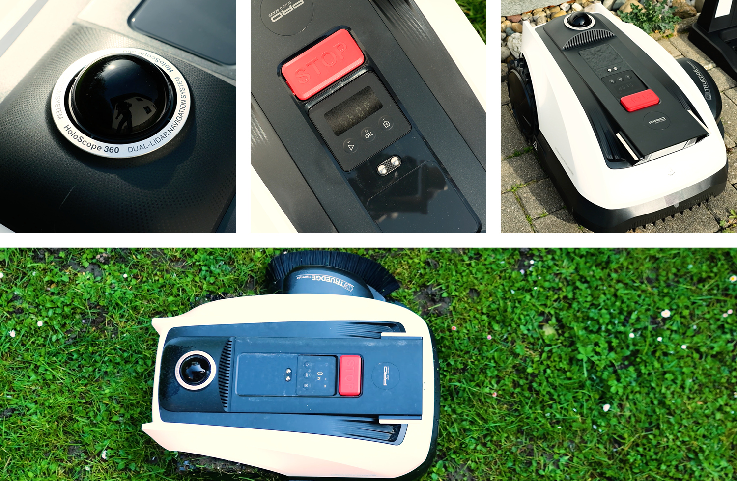 ECOVACS GOAT O1200 LiDAR PRO - Oberseite