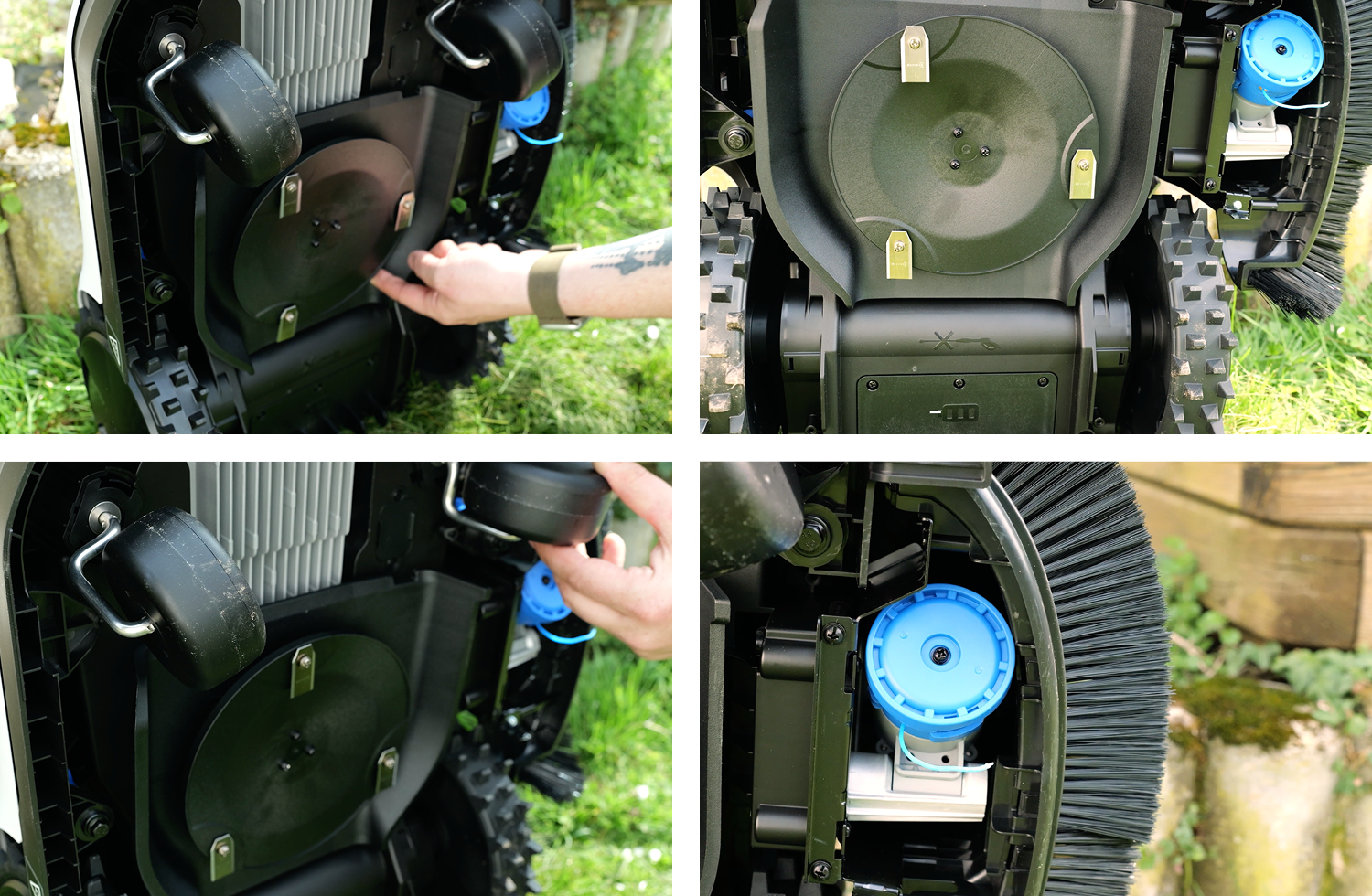 ECOVACS GOAT O1200 LiDAR PRO - Unterseite