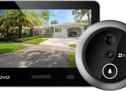 EZVIZ EP4: Kabelloser Türspion mit 4K-Kamera startet