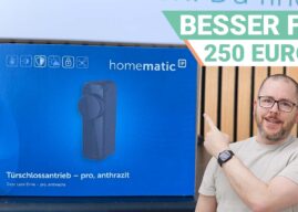 🎥 Homematic IP Türschlossantrieb Pro | TEST | Warum muss man den Schlüssel absägen?